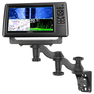 RAM sukiojamas echoloto laikiklis vertikalus RAM-109V-1U